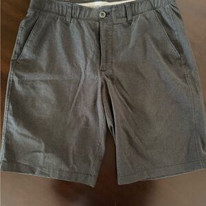Under Armour Charcoal Flat Front Shorts